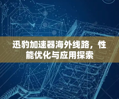 迅豹加速器海外线路，性能优化与应用探索
