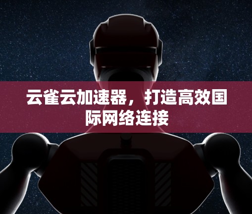 云雀云加速器，打造高效国际网络连接