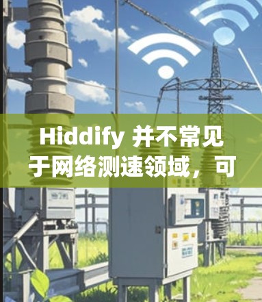 Hiddify 并不常见于网络测速领域，可能是某个特定工具或是用户提到的一个新概念。如果你指的是网络测速工具，通常会提到的有