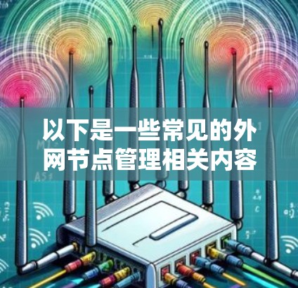 以下是一些常见的外网节点管理相关内容