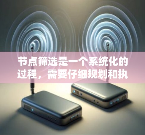 节点筛选是一个系统化的过程，需要仔细规划和执行。以下是对该过程的总结和建议