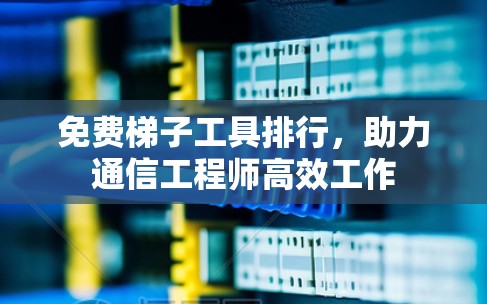 免费梯子工具排行，助力通信工程师高效工作