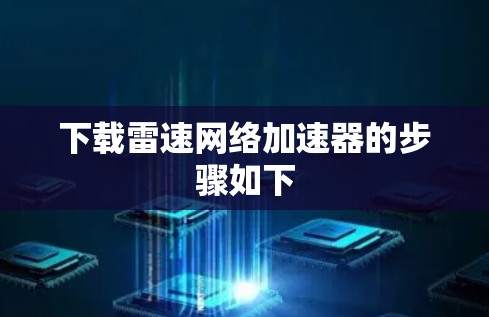 下载雷速网络加速器的步骤如下